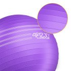 М'яч для фітнесу (фітбол) 4FIZJO 75 см Anti-Burst Violet (P-5905973404815)