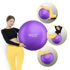 М'яч для фітнесу (фітбол) 4FIZJO 85 см Anti-Burst Violet (P-5905973404846)