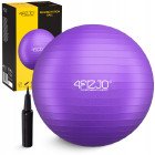 М'яч для фітнесу (фітбол) 4FIZJO 85 см Anti-Burst Violet (P-5905973404846)