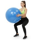 М'яч для фітнесу (фітбол) Actiget 55 см з насосом ACT0142 Blue