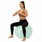М'яч для фітнесу (фітбол) Actiget 65 см з насосом ACT0144 Mint