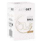 М'яч для фітнесу (фітбол) Actiget 65 см з насосом ACT0145 Biege
