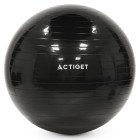 М'яч для фітнесу (фітбол) Actiget 75 см з насосом ACT0146 Black