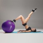 М'яч для фітнесу (фітбол) Cornix 55 см Anti-Burst XR-0016 Violet