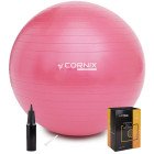 М'яч для фітнесу (фітбол) Cornix 55 см Anti-Burst XR-0017 Pink