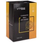 М'яч для фітнесу (фітбол) Cornix 65 см Anti-Burst XR-0364 Light Pink