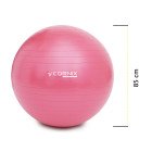 М'яч для фітнесу (фітбол) Cornix 85 см Anti-Burst XR-0251 Pink