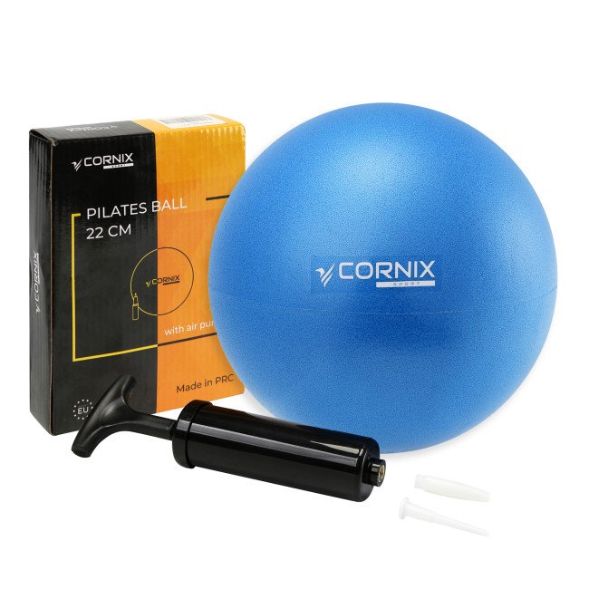 М'яч для пілатесу, йоги, реабілітації Cornix MiniGYMball 22 см XR-0226 Blue