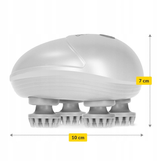 Електричний масажер для голови 4FIZJO Smart Head Massager White (P-5907739319500)