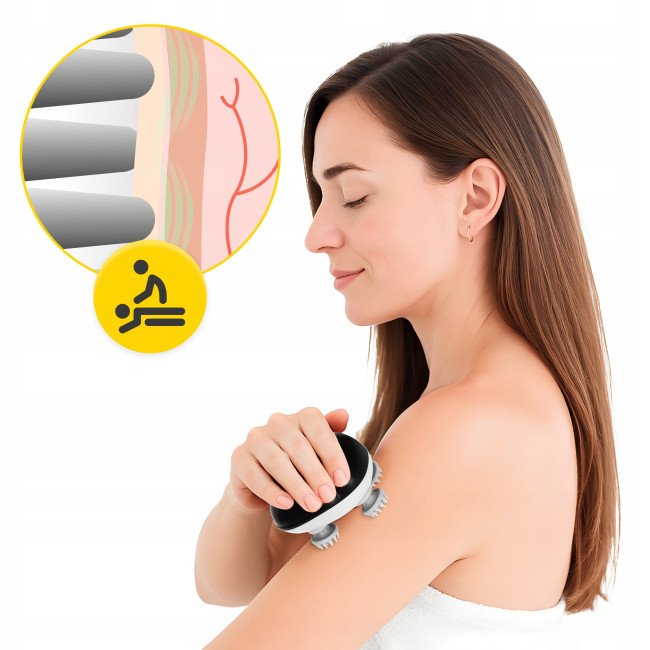 Електричний масажер для голови 4FIZJO Smart Head Massager Black (P-5907739319517)