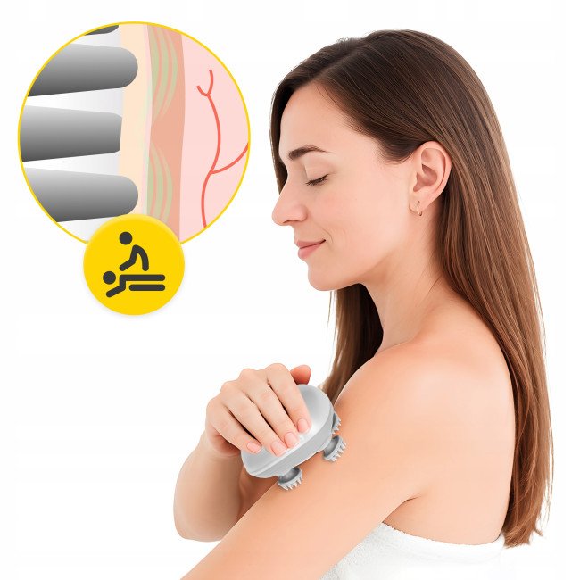 Електричний масажер для голови 4FIZJO Smart Head Massager White (P-5907739319500)