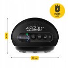 Масажна вакуумна банка 4FIZJO акумуляторна з ІЧ прогрівом Black (P-5907739318695)
