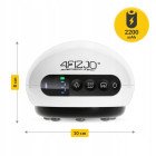 Масажна вакуумна банка 4FIZJO акумуляторна з ІЧ прогрівом White (P-5907739318688)