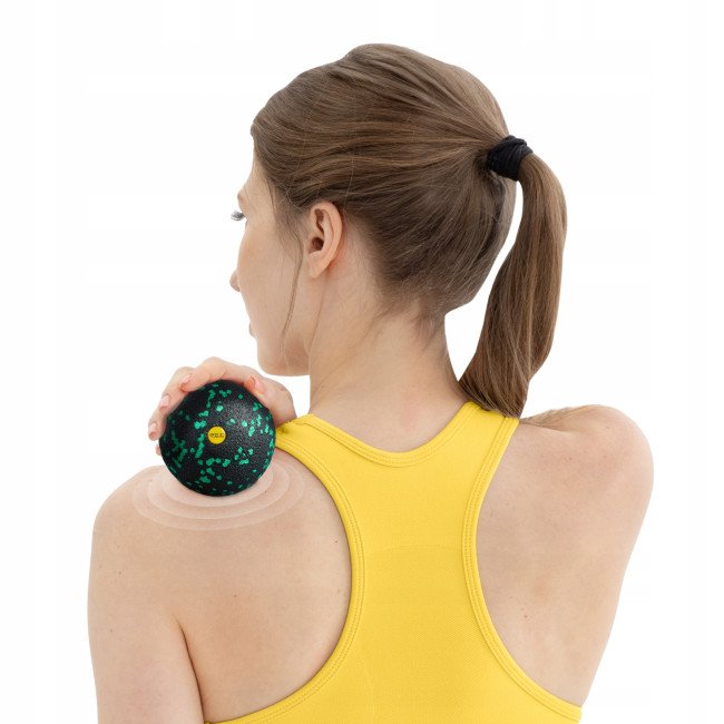 Масажний м'яч 4FIZJO EPP Ball 12 Black/Green (P-5907222931264)