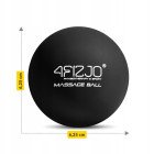 Масажний м'яч 4FIZJO Lacrosse Ball 6.25 см Black (P-5907222931196)