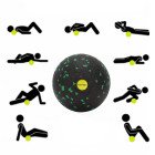 Масажний м'яч Actiget EPP 8 см ACT0096 Black/Green