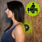 Масажний м'яч Actiget EPP 8 см ACT0096 Black/Green