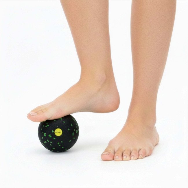 Масажний м'яч Actiget EPP 8 см ACT0096 Black/Green