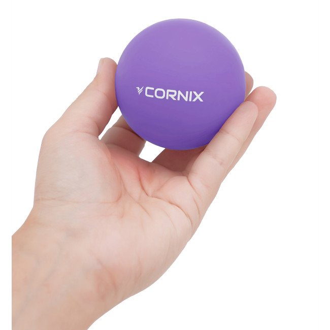 Масажний м'яч Cornix Lacrosse Ball 6.3 см XR-0119 Purple
