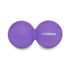 Масажний м'яч Cornix Lacrosse DuoBall 6.3 x 12.6 см XR-0114 Purple