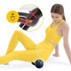 Масажний м'яч подвійний 4FIZJO EPP DuoBall 12 Black/Blue (P-5907222931349)