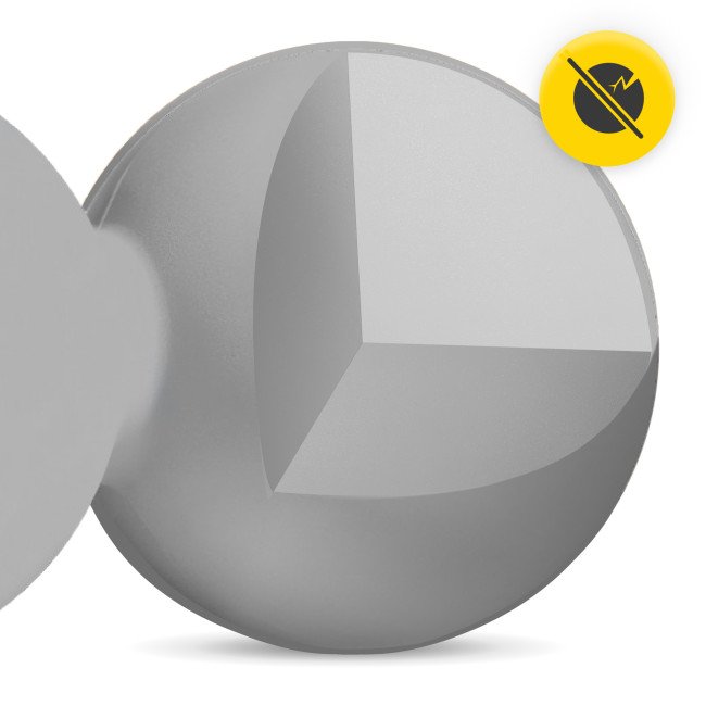 Масажний м'яч подвійний 4FIZJO Lacrosse Double Ball 6.5 x 13.5 см Grey (P-5907739314345)