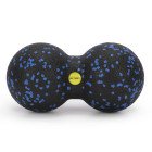 Масажний м'яч подвійний Actiget EPP 8 x 16 см ACT0097 Black/Blue