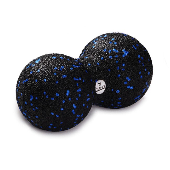 Масажний м'яч подвійний Cornix EPP DuoBall 8 x 16 см XR-0122