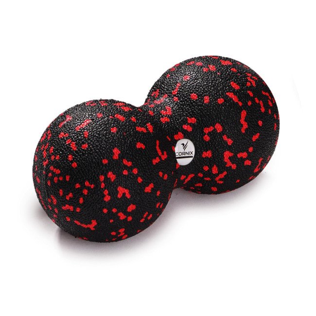 Масажний м'яч подвійний Cornix EPP DuoBall 8 x 16 см XR-0124