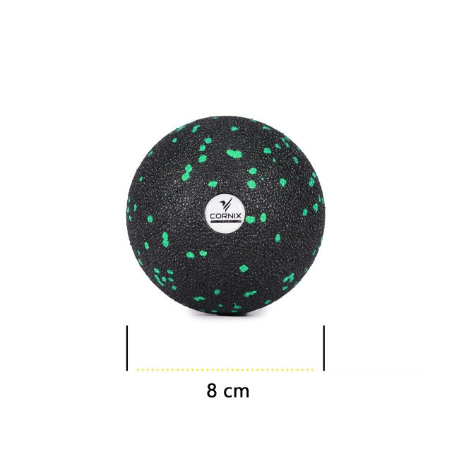 Масажний набір Cornix (Ball 8 см, Duoball 8 х 16 см та Foam Roller 30 х 15 см) XR-0079
