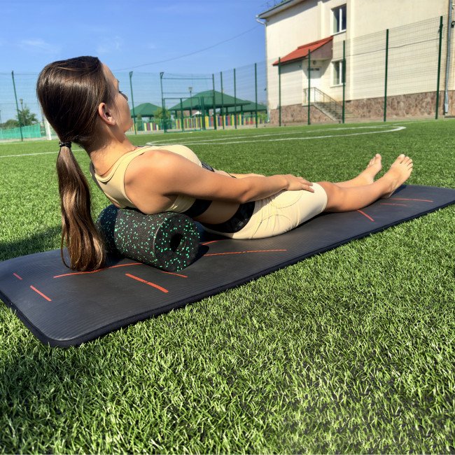 Масажний набір Cornix (Ball 8 см, Duoball 8 х 16 см та Foam Roller 30 х 15 см) XR-0079