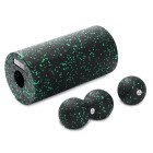 Масажний набір Cornix (Ball 8 см, Duoball 8 х 16 см та Foam Roller 30 х 15 см) XR-0079