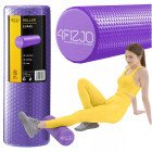 Масажний ролик 4FIZJO CARE+ EVA 45 x 15 см (валик, роллер) Purple (P-5907739314376)