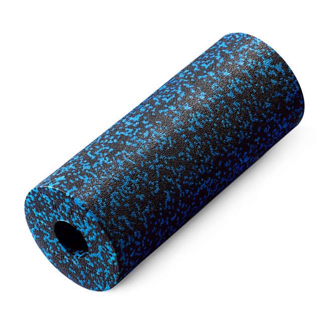 Масажний ролик 4FIZJO EPP PRO+ 33 x 14 см (валик, роллер) гладкий Black/Blue (P-5907222931417)