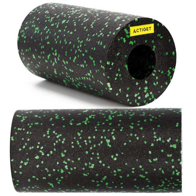 Масажний ролик Actiget EPP 29.5 x 15 см (валик, роллер) ACT0094 Black/Green