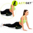Масажний ролик Actiget EPP 29.5 x 15 см (валик, роллер) ACT0094 Black/Green