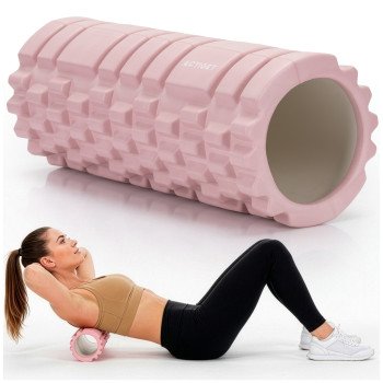 Масажний ролик Actiget EVA 33 x 13.5 см (валик, роллер) ACT0030 Light Pink