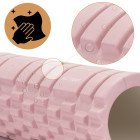 Масажний ролик Actiget EVA 33 x 13.5 см (валик, роллер) ACT0030 Light Pink
