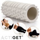 Масажний ролик Actiget EVA 33 x 13.5 см (валик, роллер) ACT0032 Biege