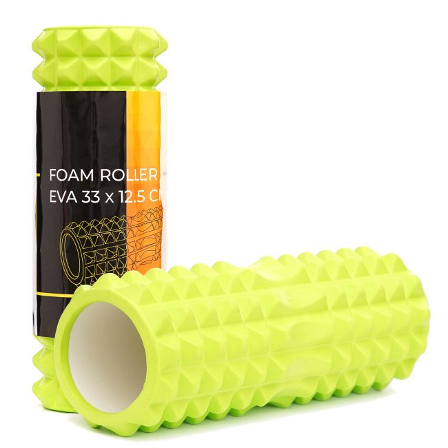 Масажний ролик Cornix EVA 33 x 12.5 см (валик, роллер) XR-0330 Green