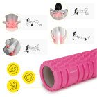 Масажний ролик Cornix EVA 33 x 14 см (валик, роллер) XR-0031 Pink