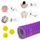 Масажний ролик Cornix EVA 33 x 14 см (валик, роллер) XR-0032 Violet