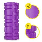 Масажний ролик Cornix EVA 33 x 14 см (валик, роллер) XR-0032 Violet