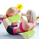 Масажний ролик Cornix EVA 33 x 14 см (валик, роллер) XR-0034 Green