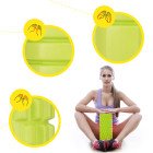 Масажний ролик Cornix EVA 33 x 14 см (валик, роллер) XR-0034 Green