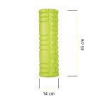 Масажний ролик Cornix EVA 45 x 14 см (валик, роллер) XR-0040 Green