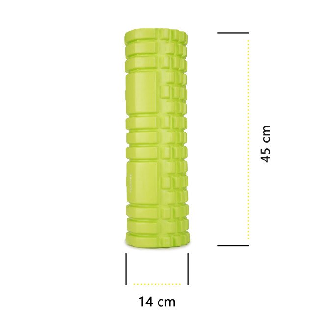 Масажний ролик Cornix EVA 45 x 14 см (валик, роллер) XR-0040 Green