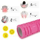 Масажний ролик Cornix EVA 45 x 14 см (валик, роллер) XR-0043 Pink