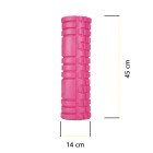 Масажний ролик Cornix EVA 45 x 14 см (валик, роллер) XR-0043 Pink