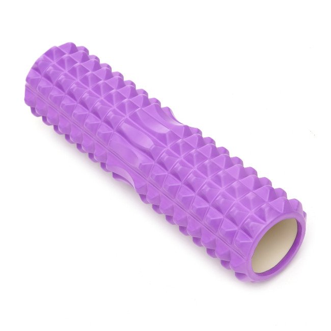 Масажний ролик Cornix EVA 45 x 12.5 см (валик, роллер) XR-0333 Violet